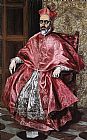 El Greco Canvas Paintings - Portrait of a Cardinal